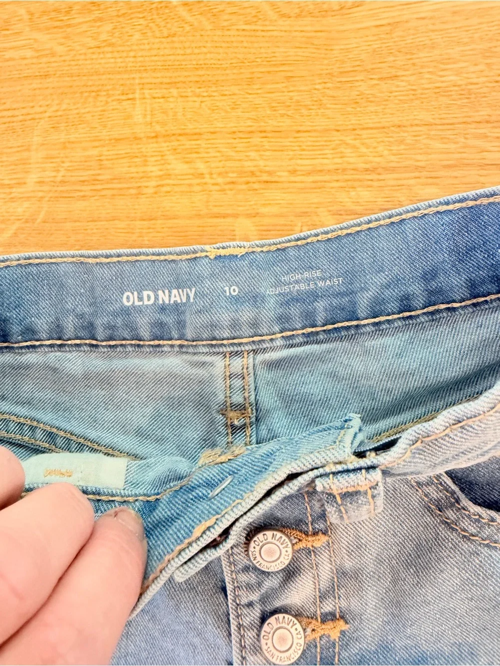 Light Blue Button old navy girls size 10 Shorts
